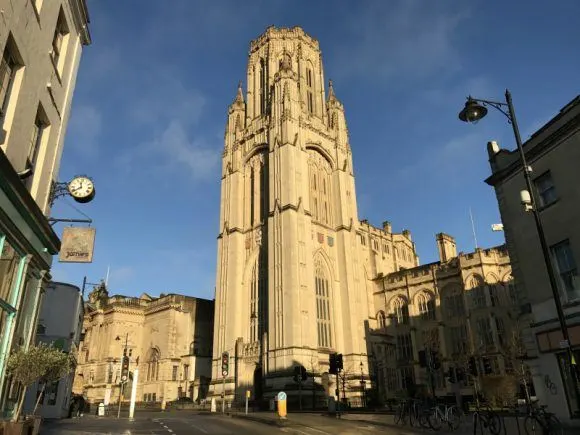 Wills Tower in Bristol photo: Heatheronhertravels.com