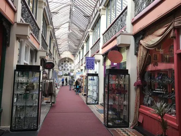 Clifton Arcade in Bristol photo: Heatheronhertravels.com