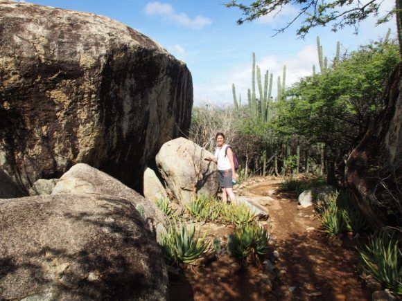 Hiking Arikok national Park, Aruba Photo: Heatheronhertravels.com