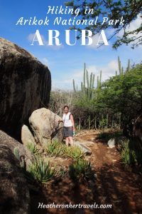 Read about hiking in Aruba's Narional Park
