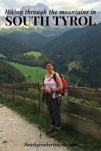 Read about hiking in the mountains of South Tyrol