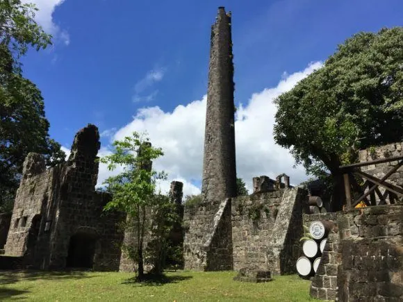 What to do in St Kitts - Restored sugar mill at the Wingfield Estate Photo: Heatheronhertravels.com
