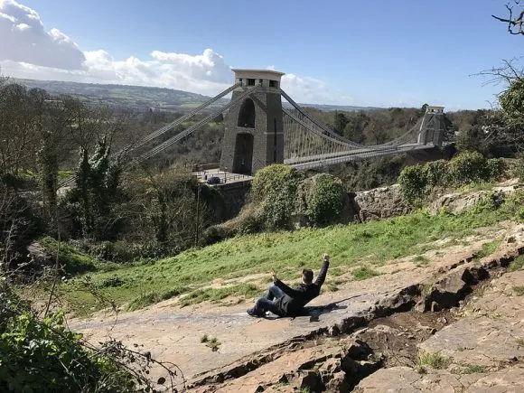 The Rock slide in Clifton Bristol photo: Heatheronhertravels.com