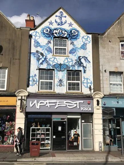 Upfest gallery in Bristol photo: Heatheronhertravels.com