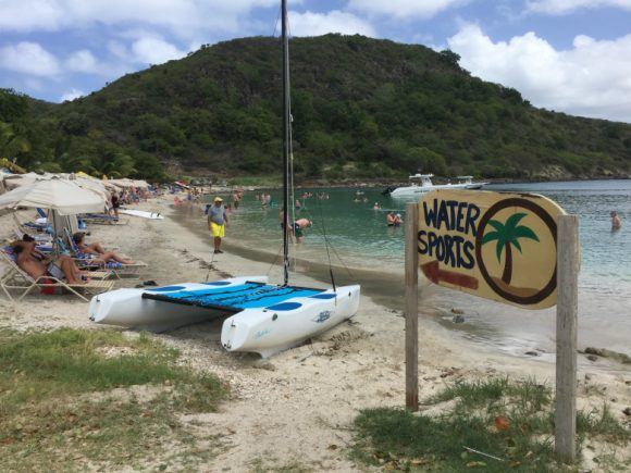 Watersports on Cockleshell beach St Kitts Photo: Heatheronhertravels.com