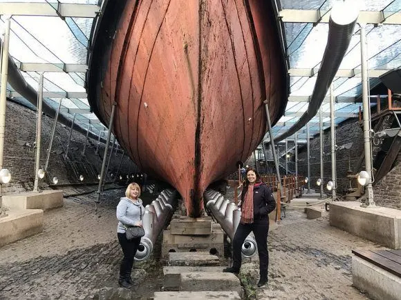 Below the waterline on ss Great Britain photo: Heatheronhertravels.com