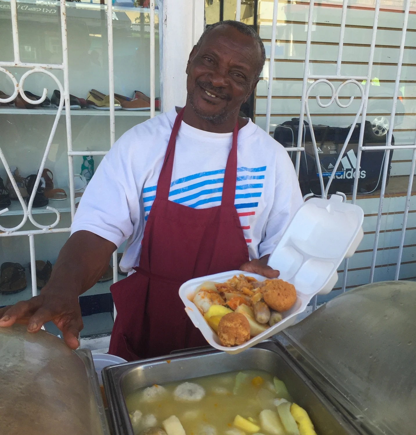 Food in St Kitts Photo Heatheronhertravels.com