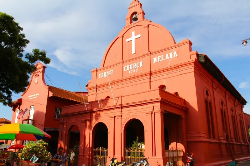 Church in Malacca Malaysia - attractions in Malacca