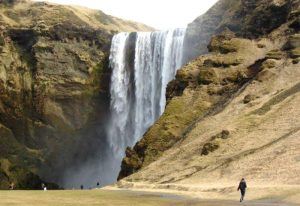 Selljalandsfoss waterfall in Iceland