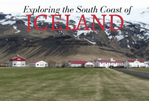 Exploring the south coast of Iceland