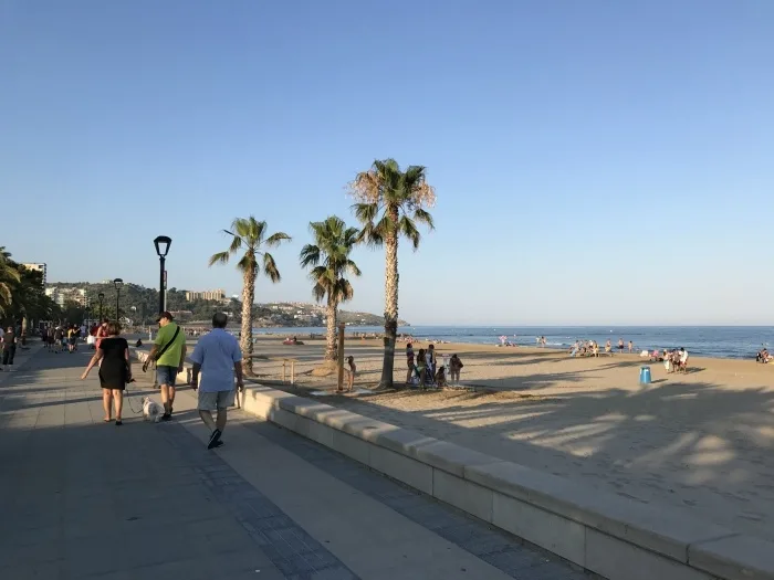 Beach promenade at Benicassim