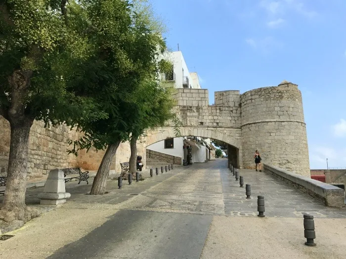 Gates of the old town Peniscola - Castellón, Spain Photo: Heatheronhertravels.com