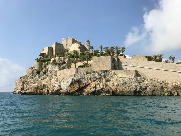 Peniscola old town from the sea - Castellón, Spain Photo: Heatheronhertravels.com