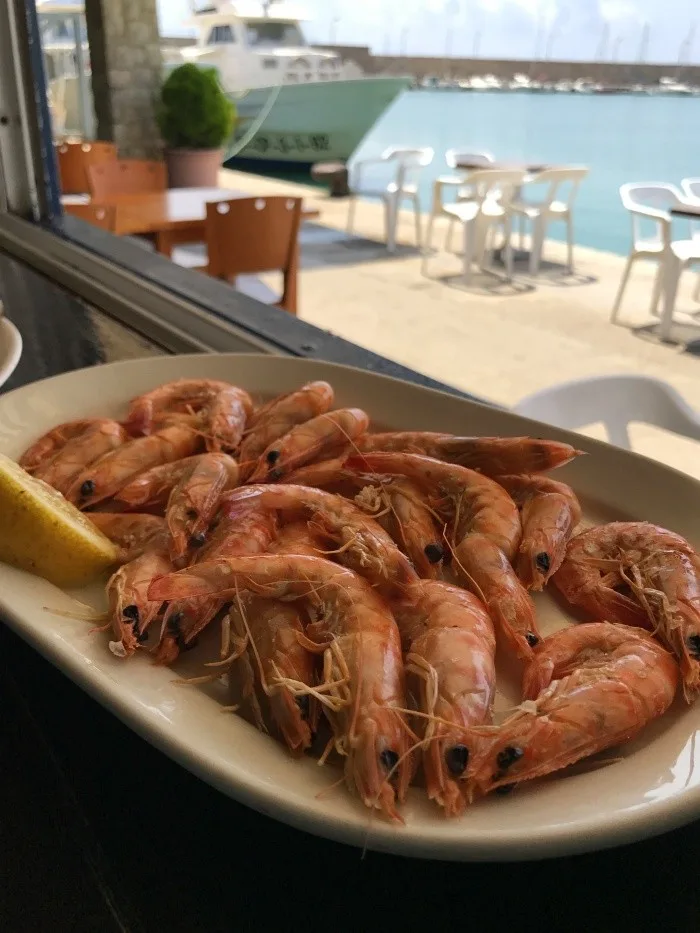 Seafood restaurant at Peniscola photo: Heatheronhertravels.com