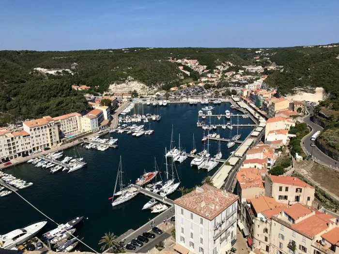 Bonifacio in Corsica with Voyages to Antiquity Photo: Heatheronhertravels.com