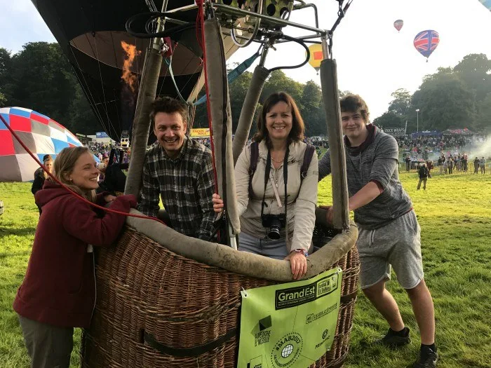 Balloon Flight over Bristol Photo: Heatheronhertravels.com