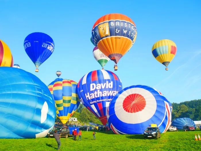 Bristol Balloon Fiesta Aug 2017 Photo: Heatheronhertrvels.com