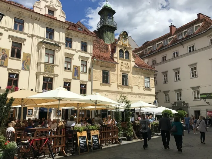 Cafes in Graz Austria - things to do in Graz Photo: Heatheronhertravels.com