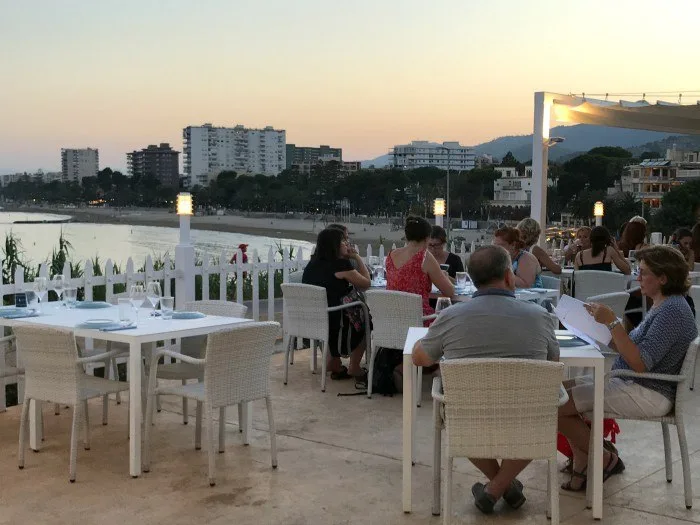 Dinner at Club Palasiet in Benicassim Photo: Heatheronhertravels.com