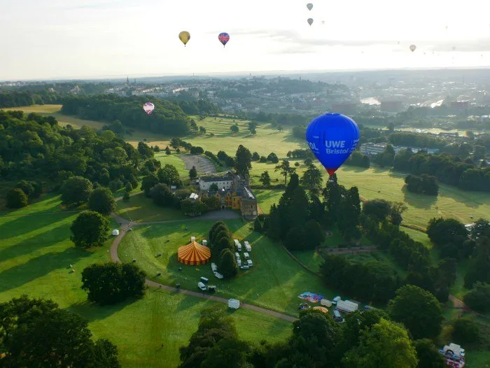 Balloon flight over Bristol Photo: Heatheronhertravels.com
