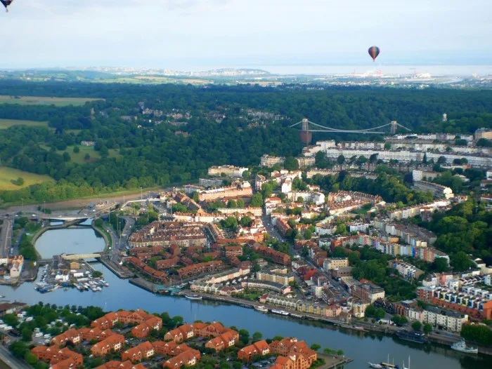 Flight over Bristol at Bristol Balloon Fiesta 2017 Photo: Heatheronhertravels.com