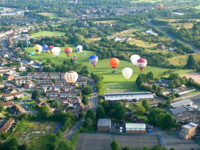 Flight over Bristol at Bristol Balloon Fiesta 2017 Photo: Heatheronhertravels.com