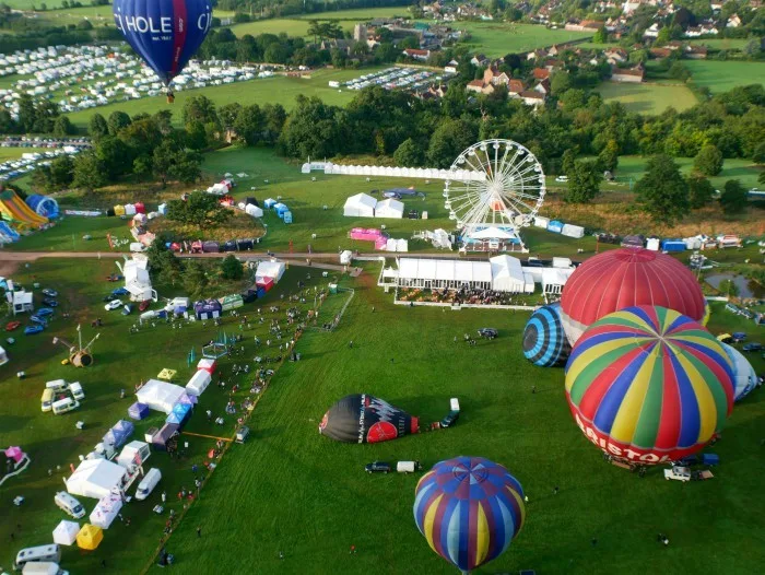 Balloon flight over Bristol Photo: Heatheronhertravels.com