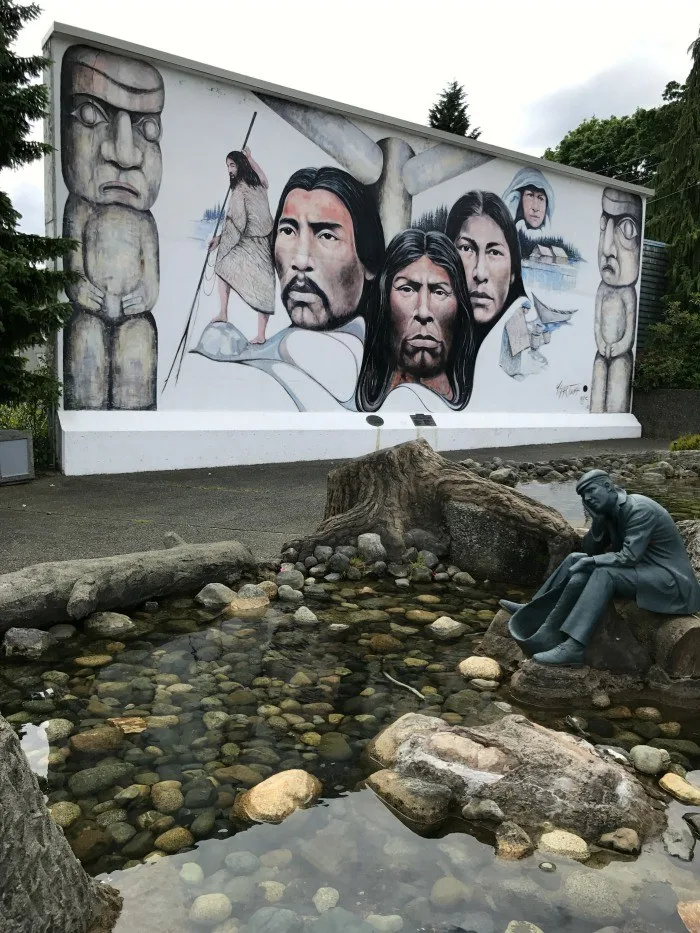 Murals in Chermanius, Canada Photo: Heatheronhertravels.com