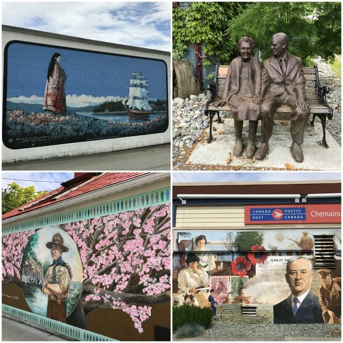 Murals in Chermanius, Canada Photo: Heatheronhertravels.com