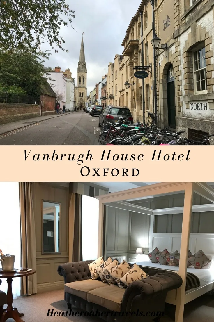Read about the Vanbrugh House hotel - boutique hotel in Oxford