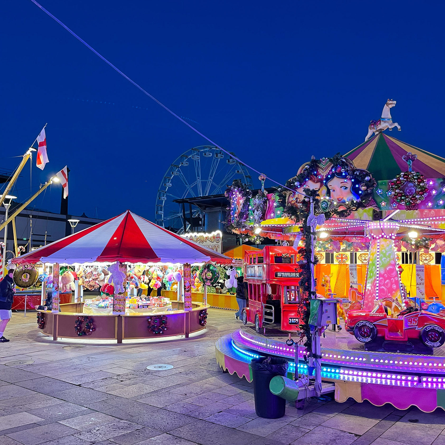 Millenium Square - Christmas in Bristol Photo Heatheronhertravels.com