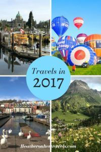 Read about where Heather travelled in 2017