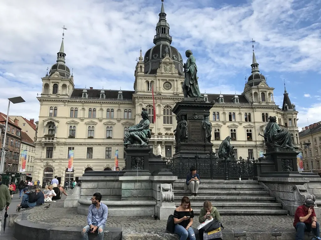 Rathaus Town Hall in Graz -20 things to do in Graz Austria