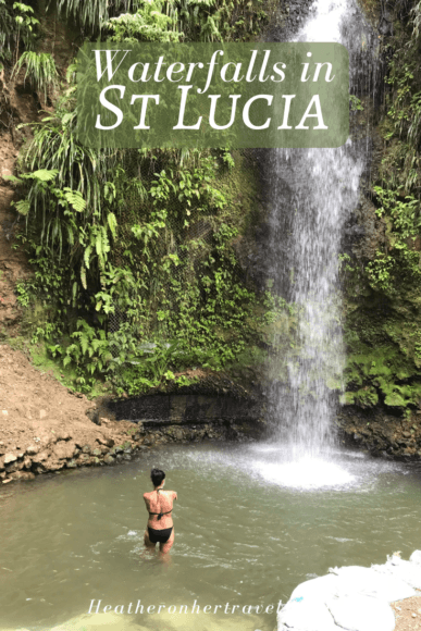Waterfalls in St Lucia