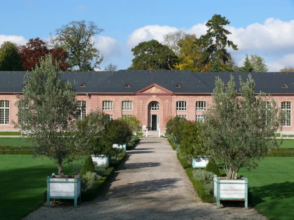 Bath house in Schwetzingen Palace and Gardens in South West Germany Photo: Arnim Weischer