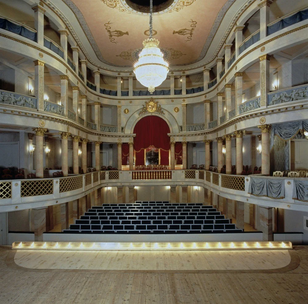 Theatre at Ludwigsburg Residential Palace Photo Staatliche Schlösser und Gärten Baden-Württemberg, Joachim Feist