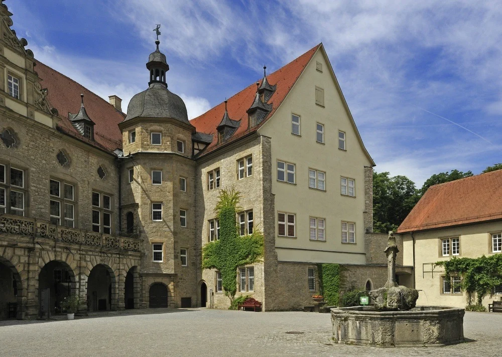 Schloss Weikersheim in South West Germany Photo Staatliche Schlösser und Gärten Baden-Württemberg, Arnim Weischer