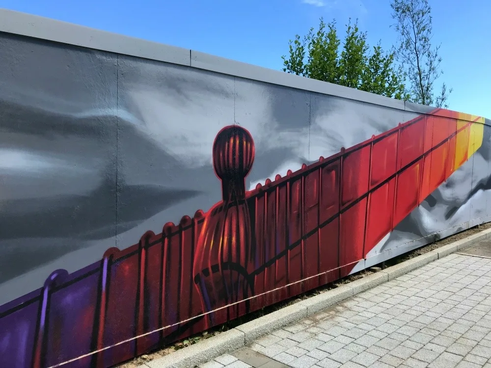 50 Northern Icons Angel of the North - Great Exhibition of the North Newcastle Photo Heatheronhertravels.com