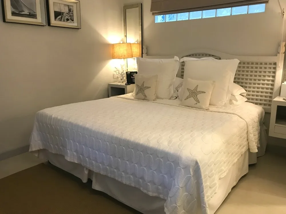 Bedroom at Calabash luxury 5 star hotel Grenada Photo Heatheronhertravels.com