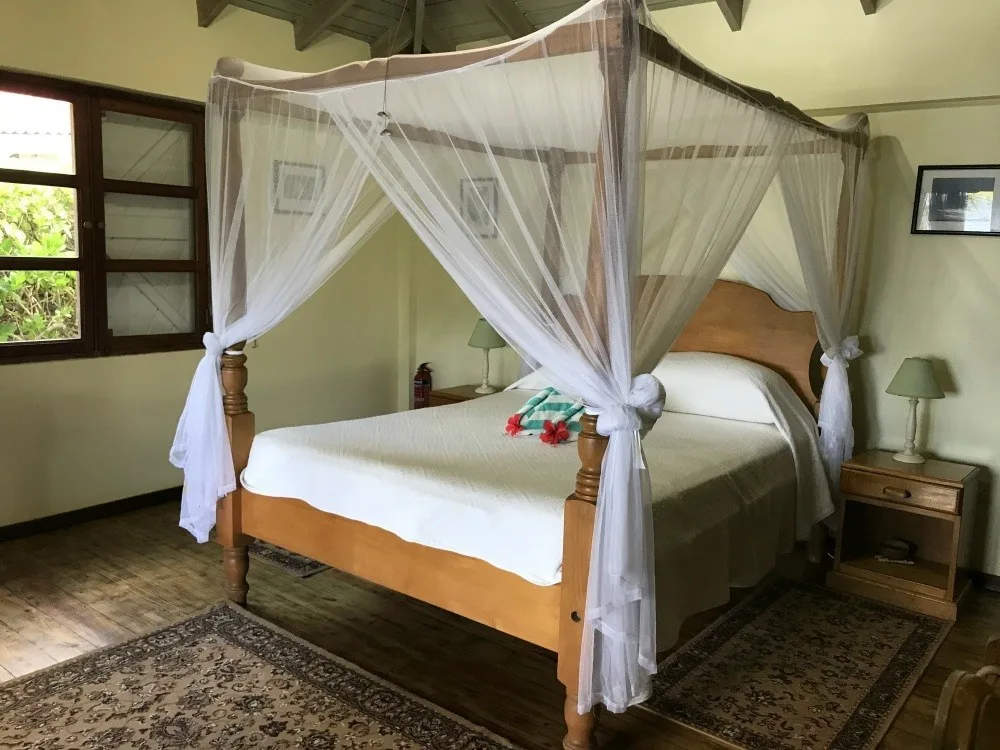 Bedroom at Petite Anse in Grenada Photo Heatheronhertravels.com