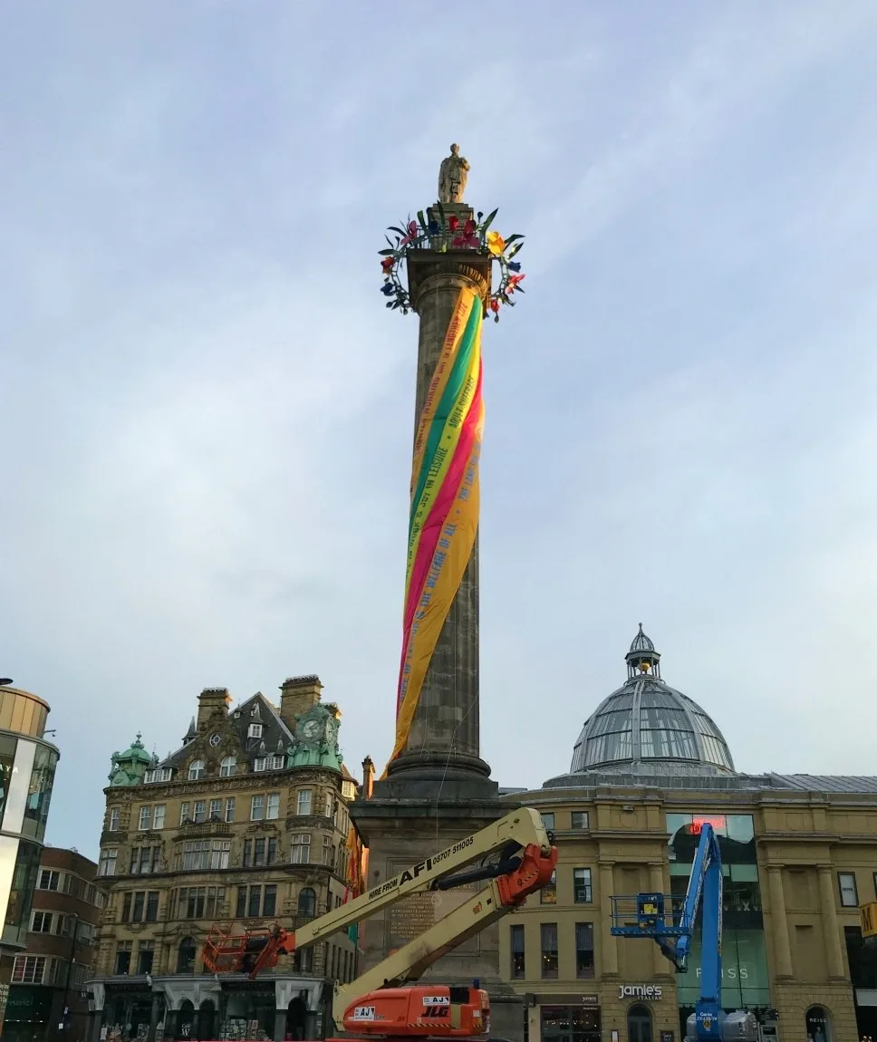 Greys Monument - Great Exhibition of the North Newcastle Photo Heatheronhertravels.com