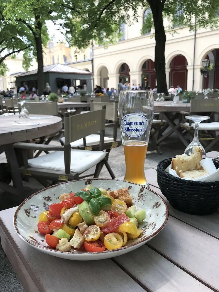 Lunch in Munich Tambosi Photo Heatheronhertravels.com