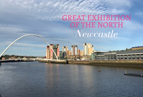 Great Exhibition of the North in Newcastle, England - a celebration of Northern arts and culture