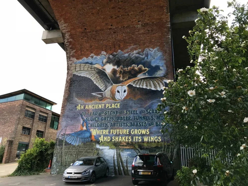 Ouseburn Valley art - Great Exhibition of the North Newcastle Photo Heatheronhertravels.com