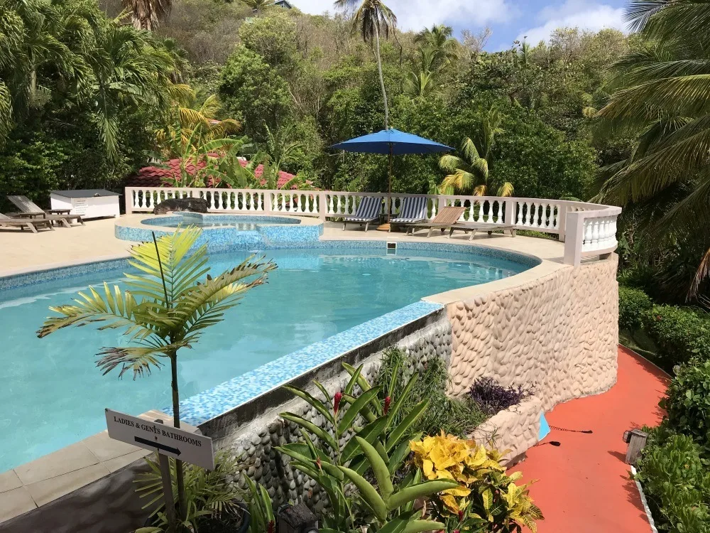 Pool at Petite Anse in Grenada Photo Heatheronhertravels.com