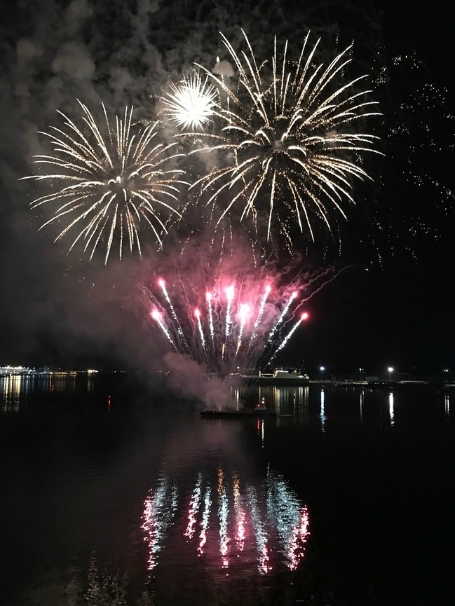 Fireworks on Azamara Pursuit with Azamara Club Cruises Photo Heatheronhertravels