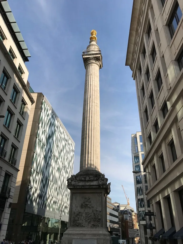 Monument in City of London Photo Heatheronhertravels.com