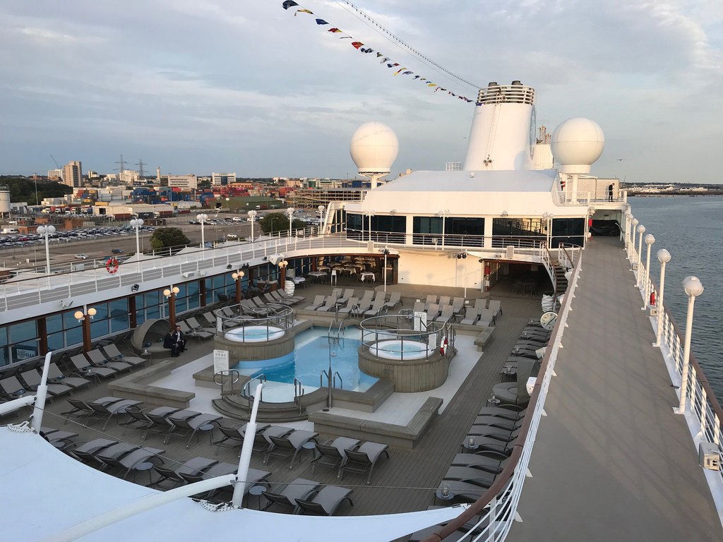 Pool Deck on Azamara Pursuit with Azamara Club Cruises Photo Heatheronhertravels.com