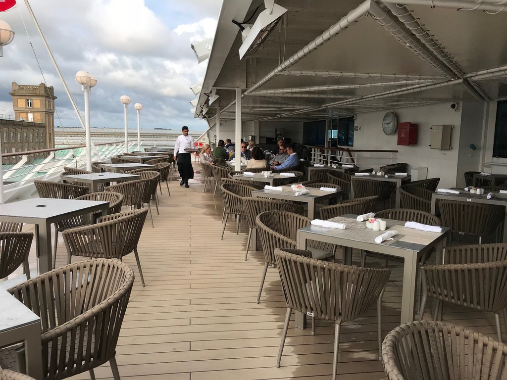 Sunset Verandah on Azamara Pursuit with Azamara Club Cruises Photo Heatheronhertravels.com