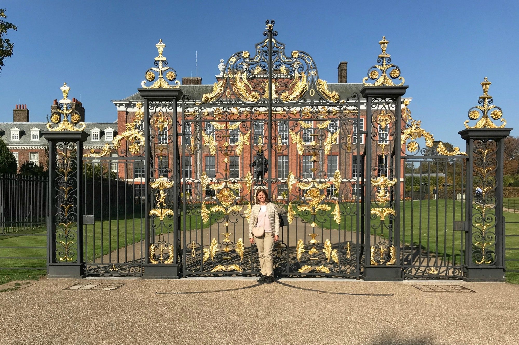 Wrought Iron gates of Kensington Palace, London